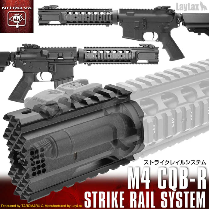LayLax - Nitro Vo. M4 CQBR Strike Front  (MK18 Mod 0 Style Rail)