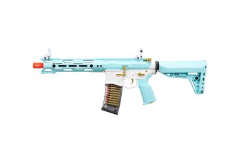 G&G - CM16 STEALTH 556  AEG Airsoft Rifle - Macaron Blue