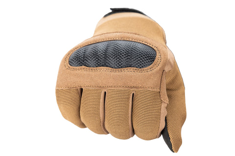 Specna Arms -  Protector TAN tactical hard knuckle gloves