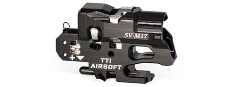 TTI Airsoft -  Infinity CNC Aluminum One Piece TDC Hop Up Chamber For SIG AIR / VFC P320 M17 M18 X Carry GBBP Series - (Black)