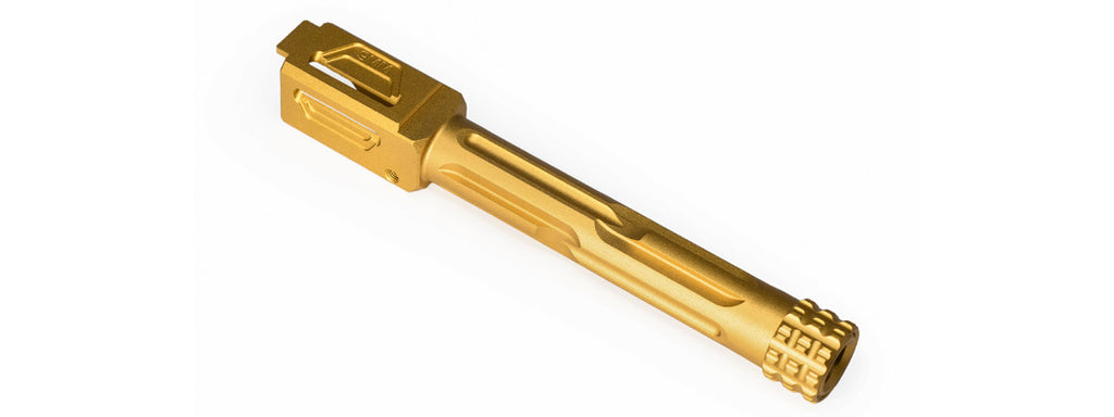 TTI Airsoft CNC Aluminum 14mm CCW Threaded Fixed Outer Barrel Type A For Umarex / VFC Glock 17 Gen5 / G45 GBBP Series