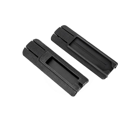 Atlas Custom Works Pressure Switch Mount for Tactical Flashlight DBAL PEQ 15 Suitable for 20mm Picatinny Rail - (Black)