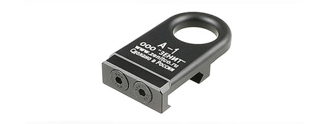 Atlas Custom Works : A-1 Sling Swivel Mount for 20mnm Picatinny Rails (Color: Black)