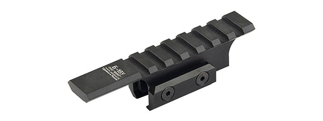 Atlas Custom Works- B-18U Elongated Classic Upper Rail for AKS-74U Series Airsoft AEG Rifle (Color: Black)