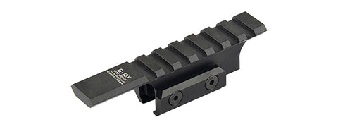 Atlas Custom Works- B-18U Elongated Classic Upper Rail for AKS-74U Series Airsoft AEG Rifle (Color: Black)