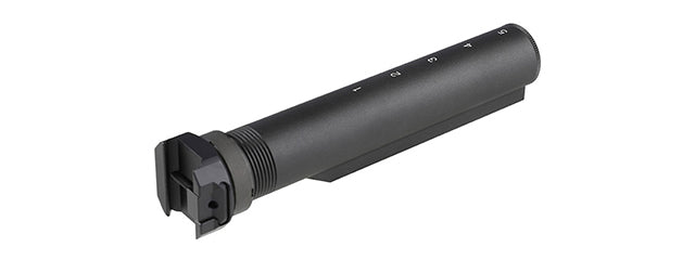 Atlas Custom Works - Picatinny Buffer Tube for Picatinny Rail Mount ( Color: Black)