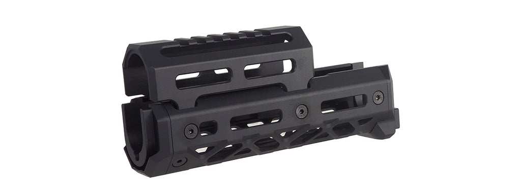 Atlas Custom Works  - Short M-LOK Handguard for CYMA AK Airsoft RifleAKM, AK74, or AK105 AEG