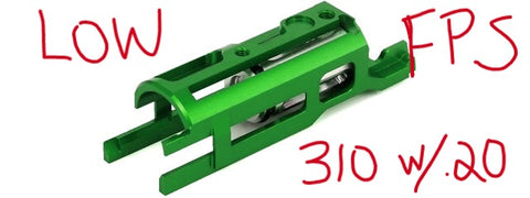 Airsoft Masterpiece Edge Version 2  (LOW FPS )  Aluminum Blowback Housing for Hi-Capa/1911 (Color: Green)