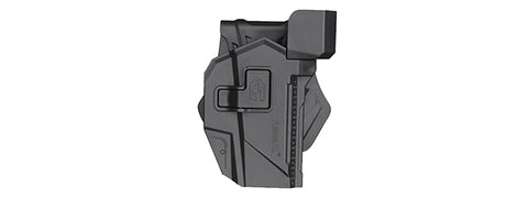 Amomax Red Dot Sight Holster for Glock 17 (Black)