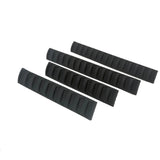 Amarok Rubber MLOK Rail Cover Set - 2 Short/2 Long