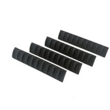 Amarok Rubber MLOK Rail Cover Set - 2 Short/2 Long
