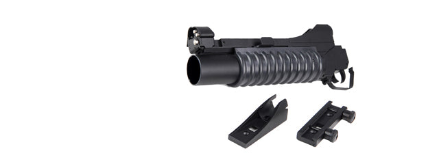 DBoys Full Metal  40mm 3-in-1 M203 Airsoft Gas Grenade Launcher for M4/M16 Series Airsoft Rifles (Color: Black)