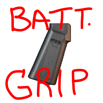 Wolverine Airsoft - Battery Grip for MTW