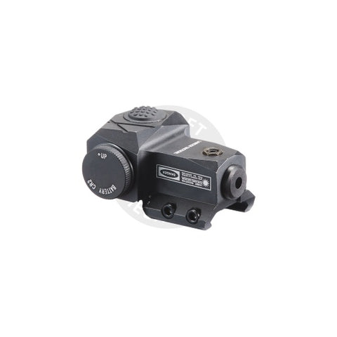 Lancer Tactical Picatinny Single Button Green Laser - (Black)