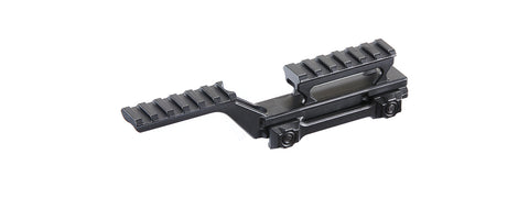 Lancer Tactical -Hydra Mount Kit Guide Rails Red Dot (Black)