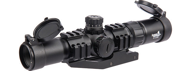 LT - Illuminated MIL Dot Rifle Scope 1.5 -4x [Red/Green Dot]