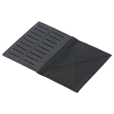 Lancer Tactical : Wing Pouch MOLLE Small Slot Converter Panel - BLACK