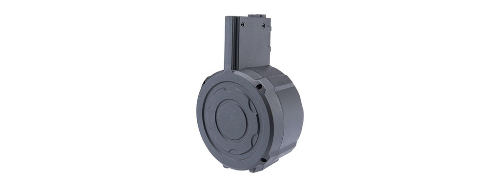 Classic Army - 1100rd High Capacity Drum Magazine for M4/M16 Airsoft AEG Rifles - (Black)