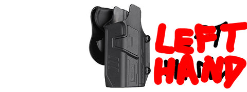 Cytac Mega-Fit Universal Polymer Light Holster (Black) (RIGHT HAND)