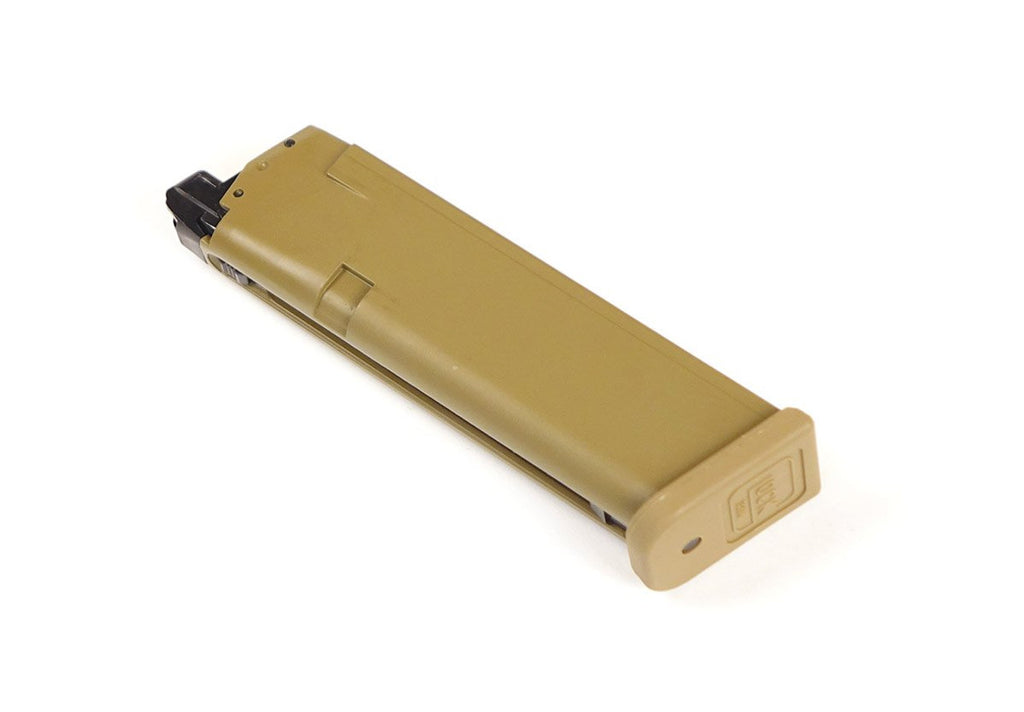 ELITE FORCE GLOCK 19X 20 ROUND GREEN GAS MAGAZINE - TAN