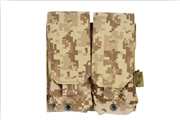 FLYYE INDUSTRIES MOLLE DOUBLE M4 MAGAZINE POUCH