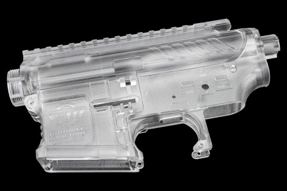 G&G - CM16 SR Style Polymer Receiver Set (Transparent)