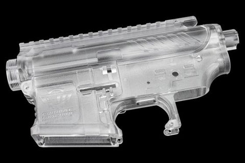 G&G - CM16 SR Style Polymer Receiver Set (Transparent)