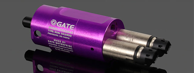 GATE - PULSAR D Dual Solenoid Closed-Bolt HPA Engine - (Purple)