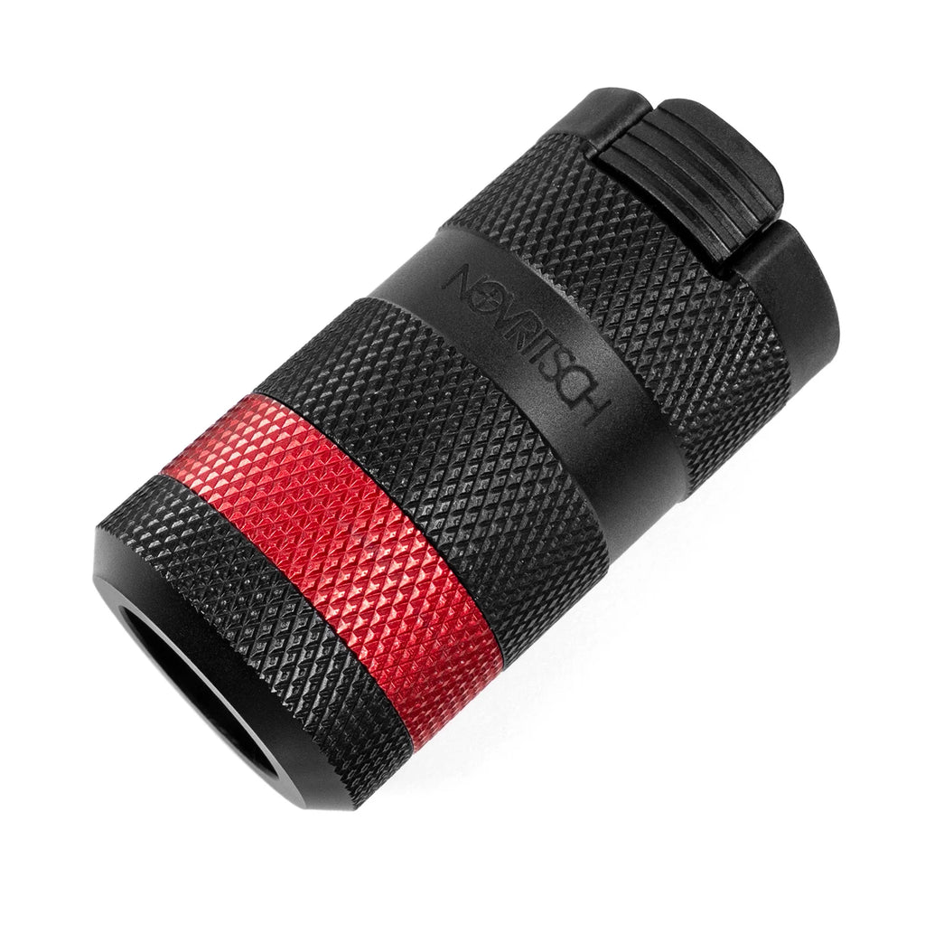 NOVRITSCH -Gas Sound Grenade / with 10 Disks - Black & Red