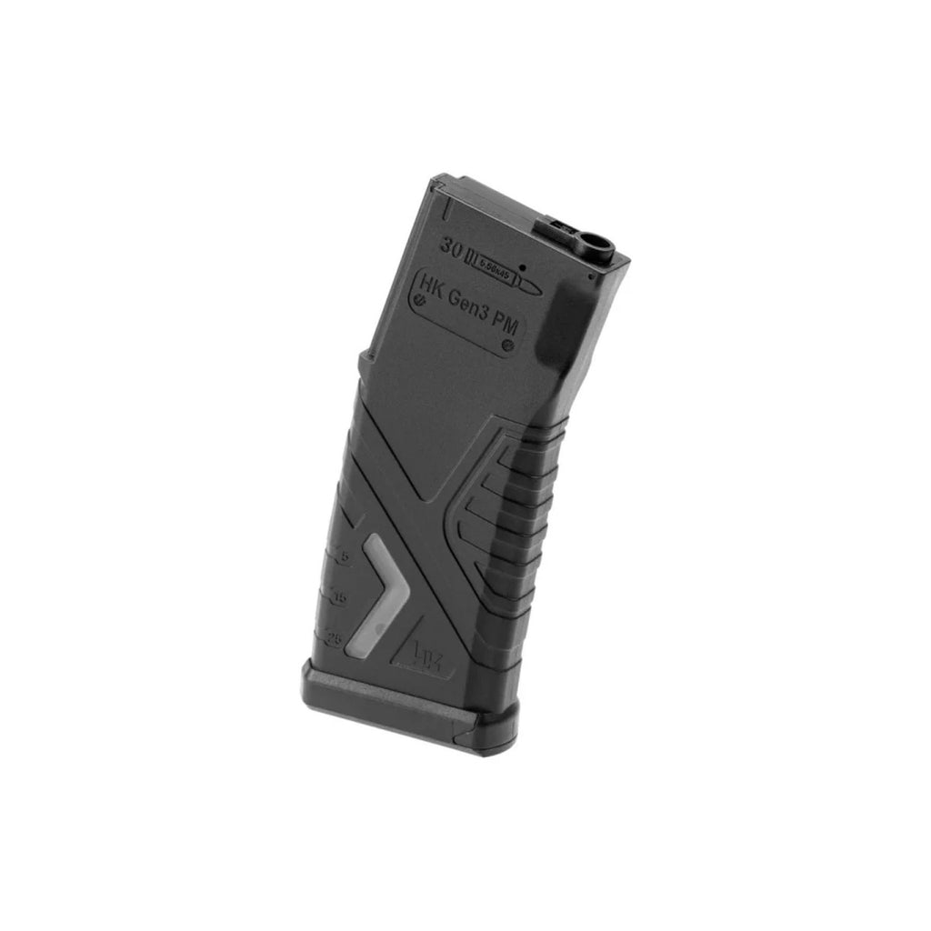 Umarex: HK416 Gen 3 Mid Cap Airsoft AEG Magazine 30/120 Round Switchable Capacity - (Black)