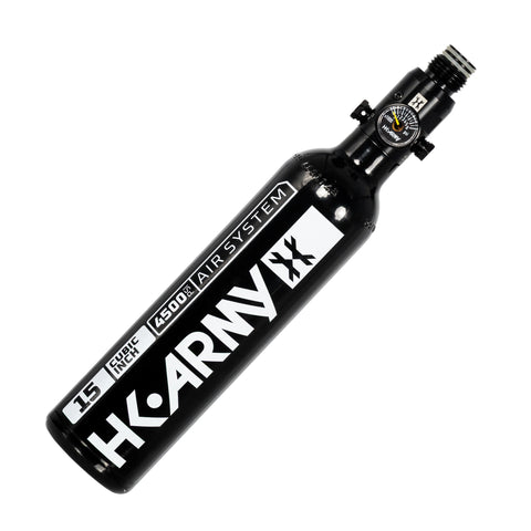 HK ARMY : 15ci / 4500psi Aluminum Compressed Air Tank - Black