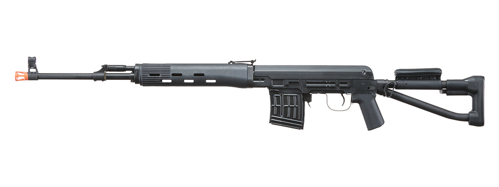 LCT Airsoft -  SVDS Airsoft AEG Sniper Rifle - (Black)