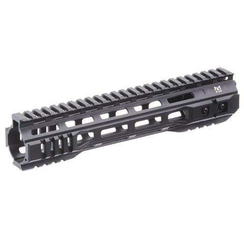 BG Defense SPR Style Full Metal Handguard by Lancer Tactical - (Black) - 10"