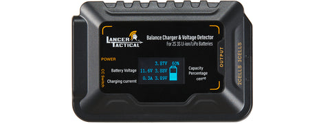 Lancer Tactical  - Li-Po Smart Pro Compact Balance Battery Charger - (Black)
