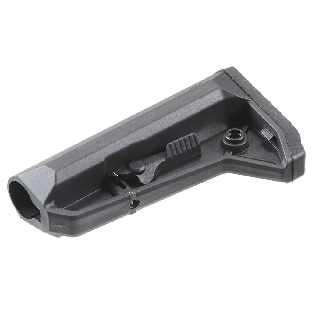 Lancer Tactical Adjustable NSR AEG Rifle Stock Without Buffer Tube - (Black)