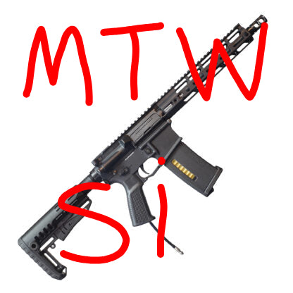 Wolverine Airsoft MTW "Forged Series" HPA Powered M4 Airsoft Rifle (Model: SI / 10" SBR)