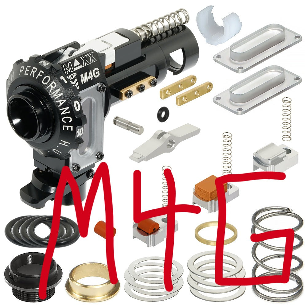 MAXX - CNC Aluminum  AEG Hopup Chamber M4G ( GBB INNER BARREL) For Standard AEG M4