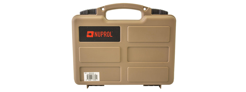 Nuprol Essentials Small Pistol Hard Case  12.5"  WAVE Foam