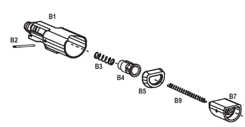 PTS - Zev OZ9 Replacement Nozzle Assembly