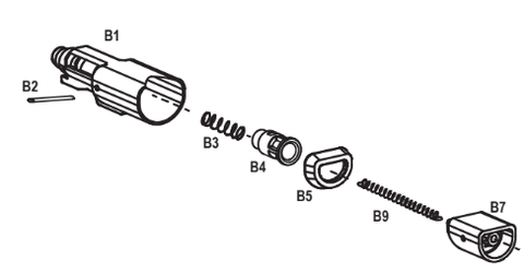 PTS - Zev OZ9 Replacement Nozzle Assembly