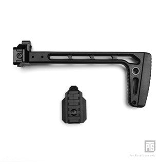 PTS : EP Rail Folding Stock with E9-1913 Rail Stock Adaptor - ASG CZ Scorpion EVO