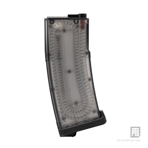 PTS TPM-AR Magazine [AEG] ( Translucent Black ) 150rds Mid-Cap
