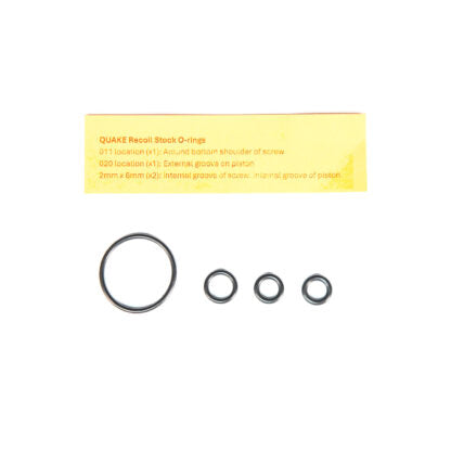 Wolverine Airsoft - O-Ring Kit for  QUAKE MTW Recoil Stock.
