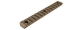 RANGER ARMORY ALUMINUM PICATINNY RAIL SECTION FOR M-LOK (BLACK)