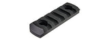 RANGER ARMORY ALUMINUM PICATINNY RAIL SECTION FOR M-LOK (BLACK)
