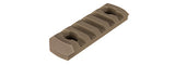 RANGER ARMORY ALUMINUM PICATINNY RAIL SECTION FOR M-LOK (BLACK)