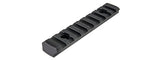 RANGER ARMORY ALUMINUM PICATINNY RAIL SECTION FOR M-LOK (BLACK)