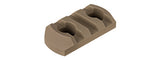 RANGER ARMORY ALUMINUM PICATINNY RAIL SECTION FOR M-LOK (BLACK)