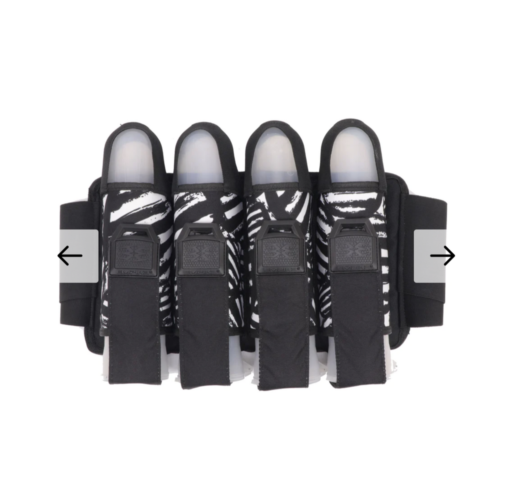 Empire Omega (Zebra) 4 Pod Paintball Harness