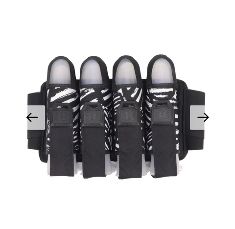 Empire Omega (Zebra) 4 Pod Paintball Harness